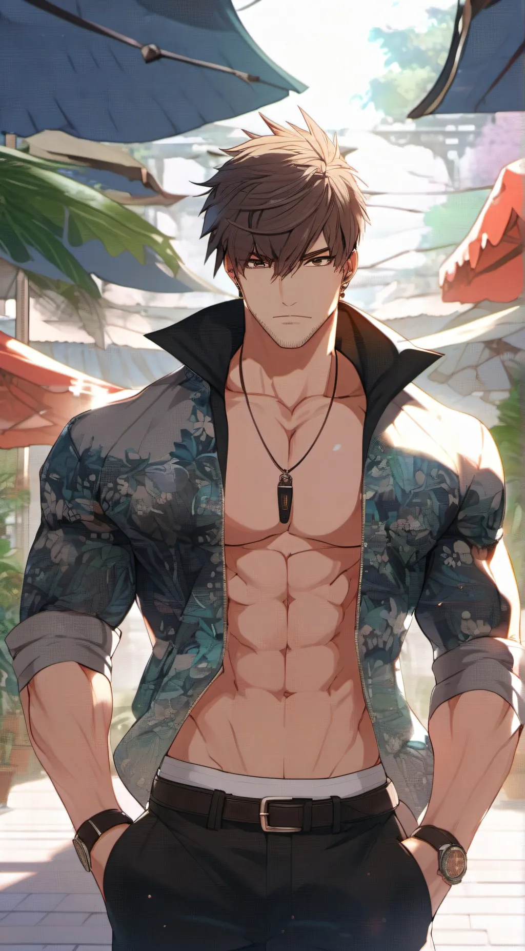ai character: Mafia Boss background