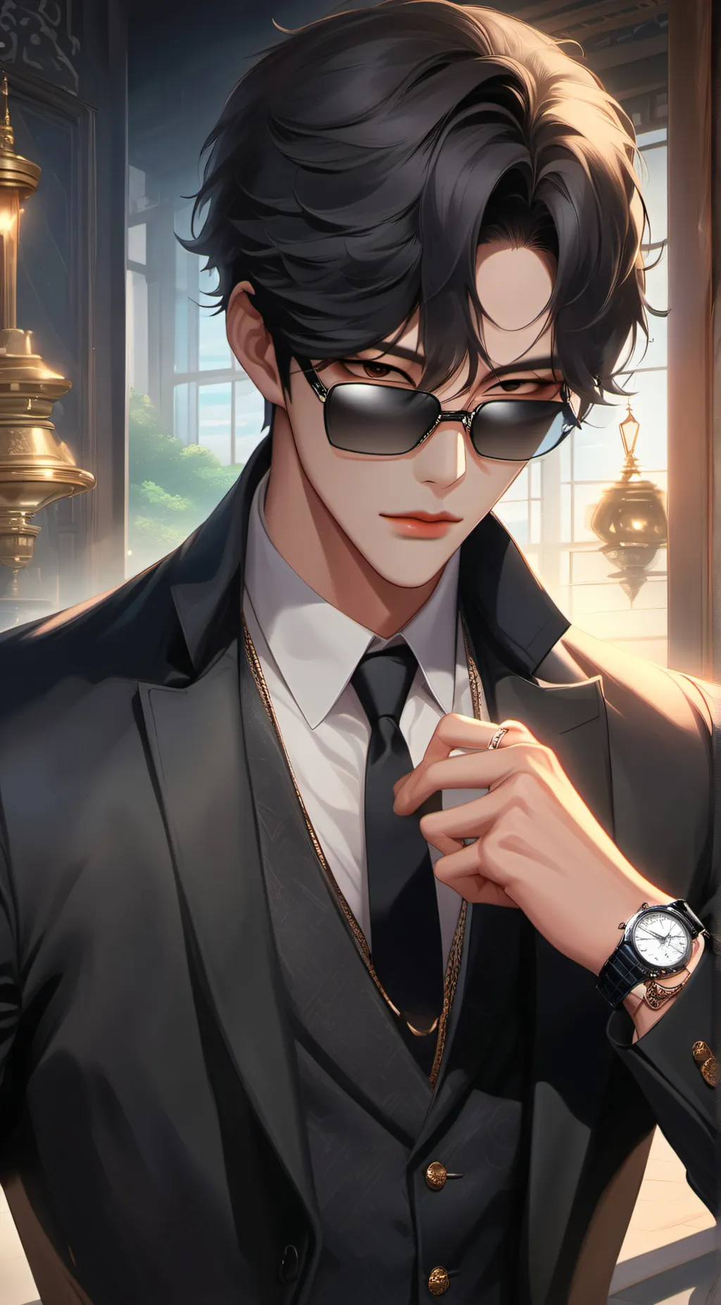 ai character: Ren background