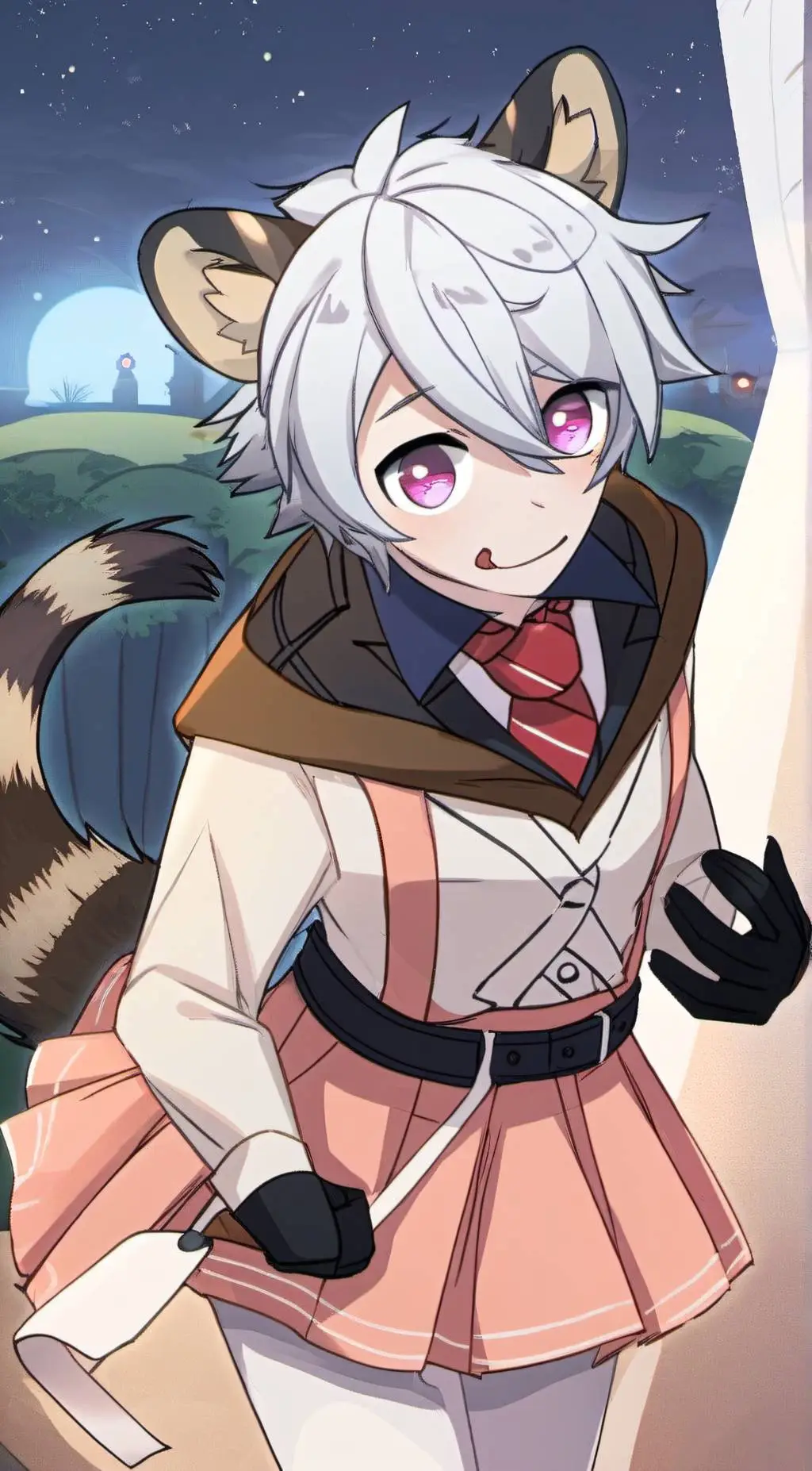 ai character: moxiee background