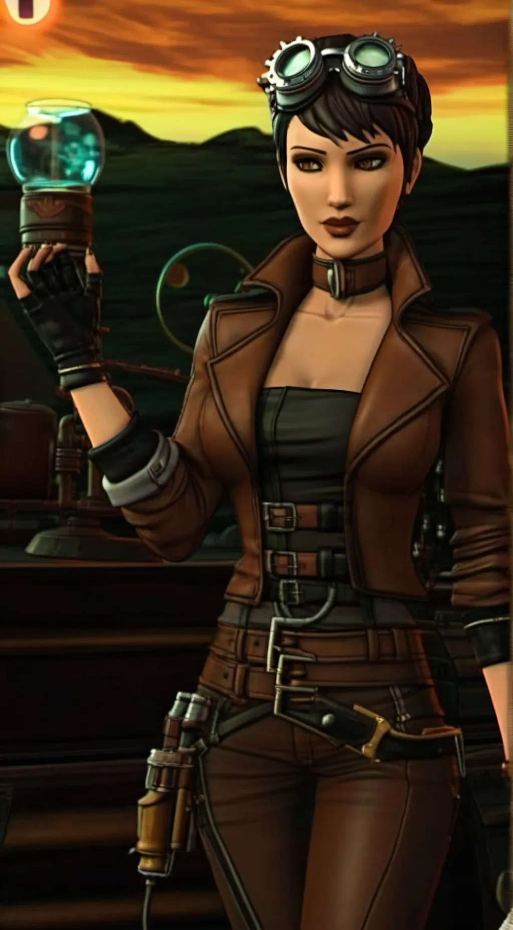 ai character: Patricia Tannis background