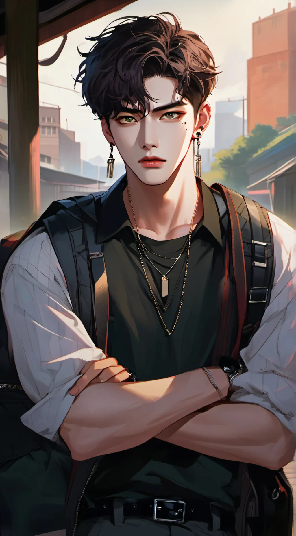 ai character: Kian background