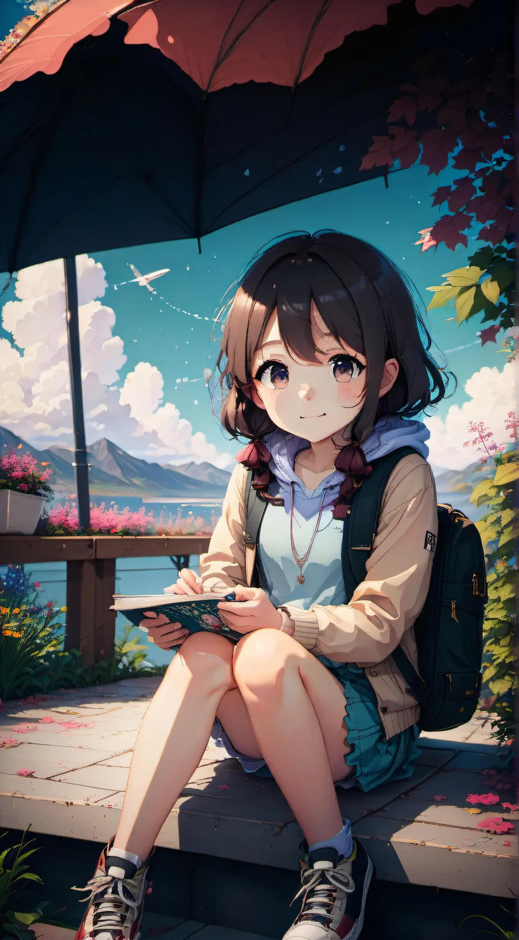 ai character: Lily background