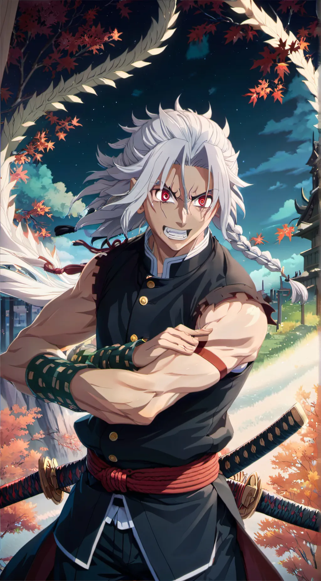 ai character: tegen background