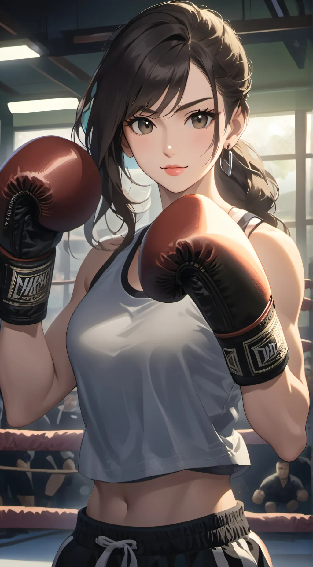 ai character: Sarah Jeremine background
