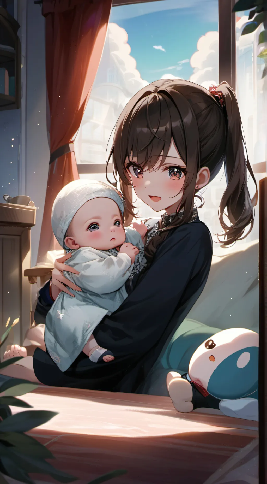 ai character: addy background