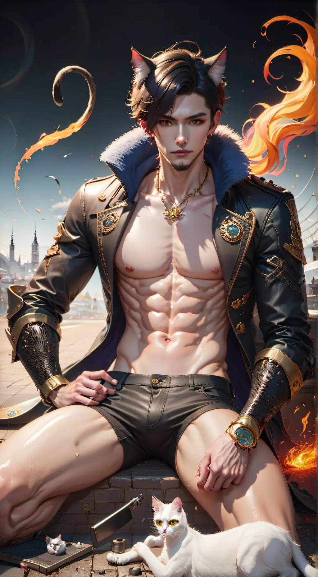 ai character: Kyle background