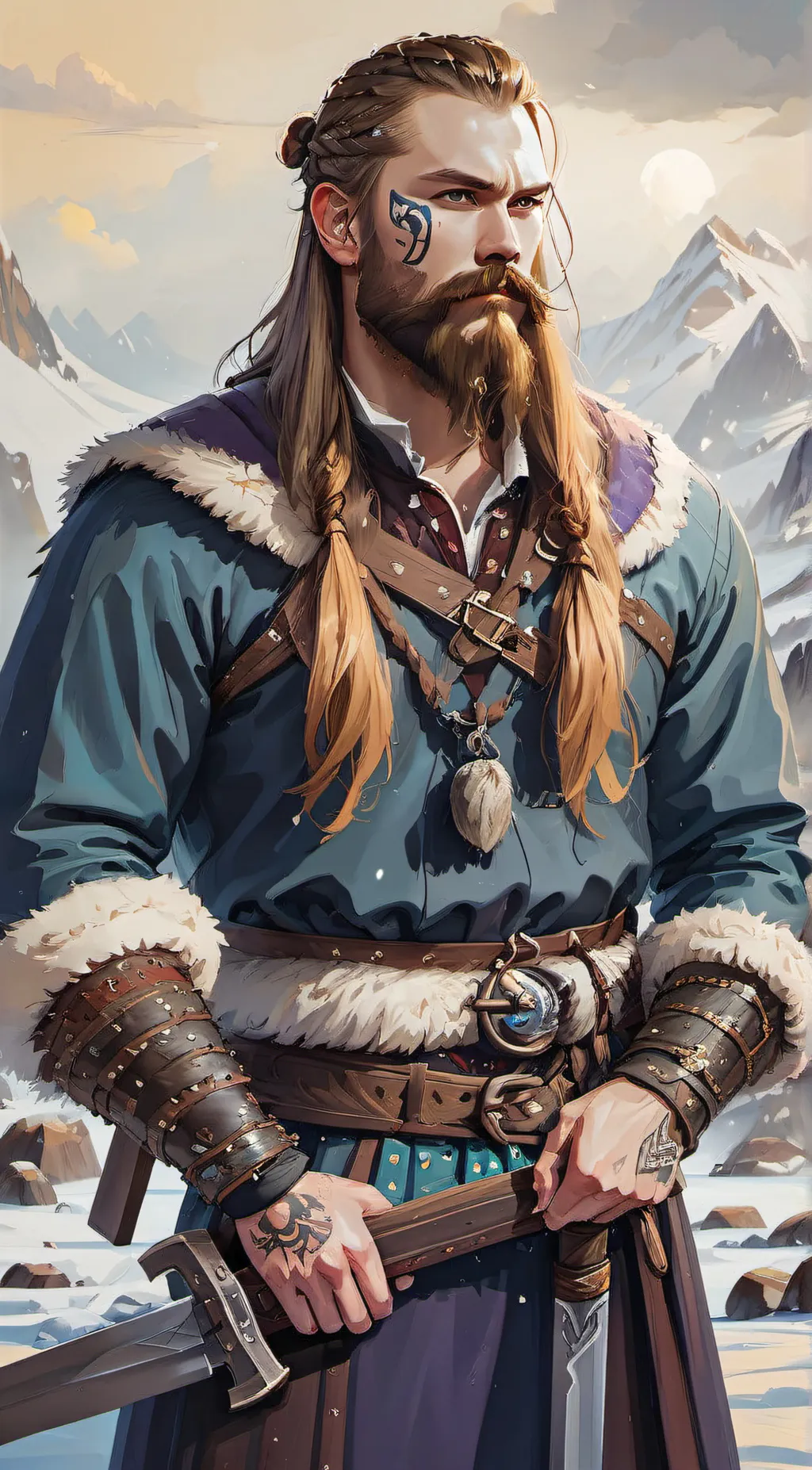 ai character: Uhtred background