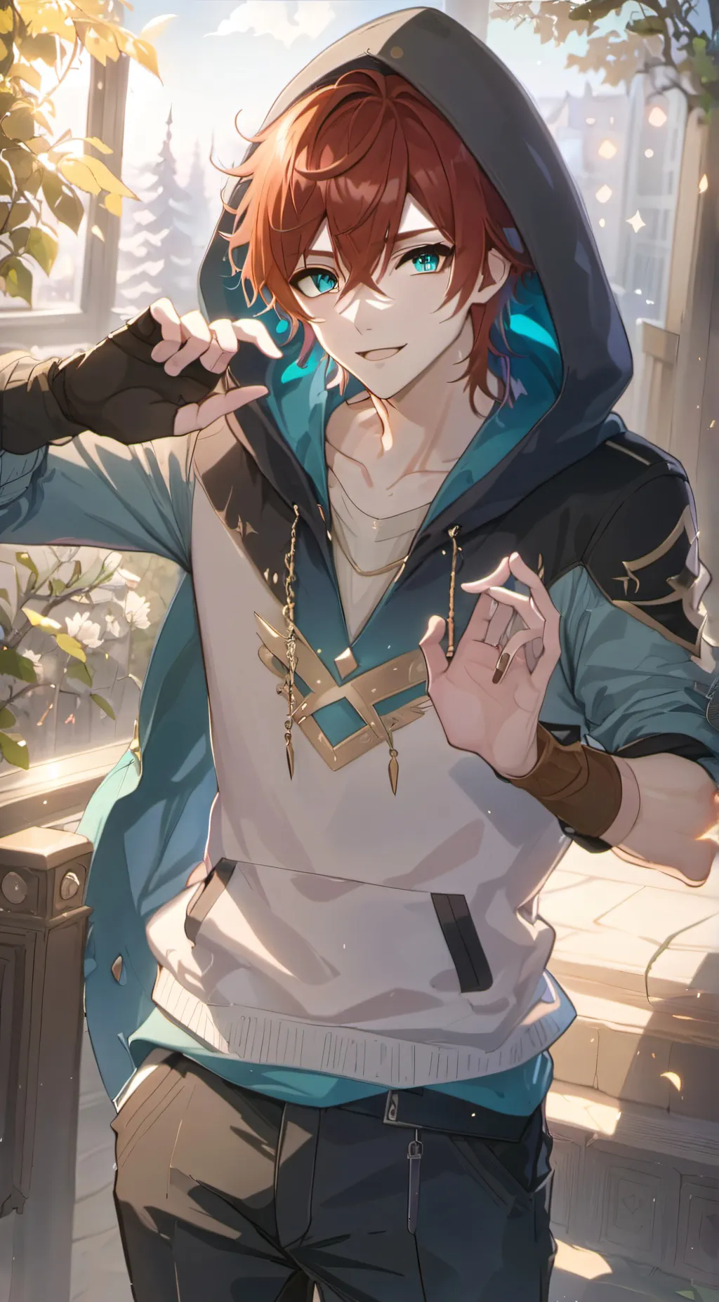 ai character: Keith background