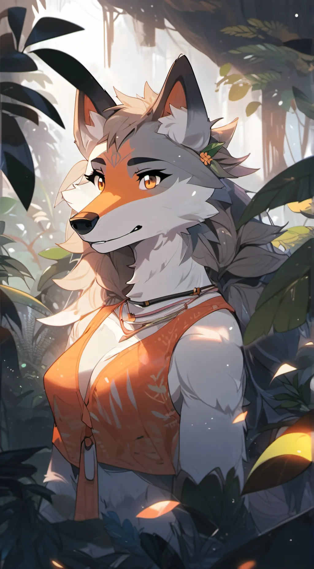 ai character: Hanuma background