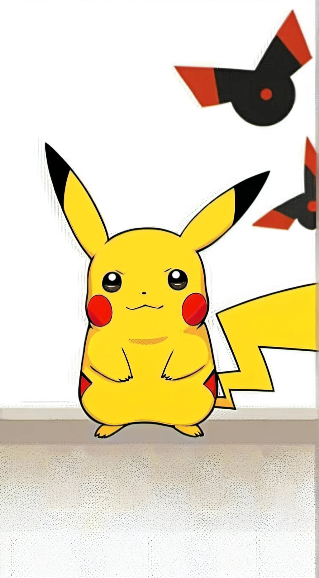 ai character: Pikachu background