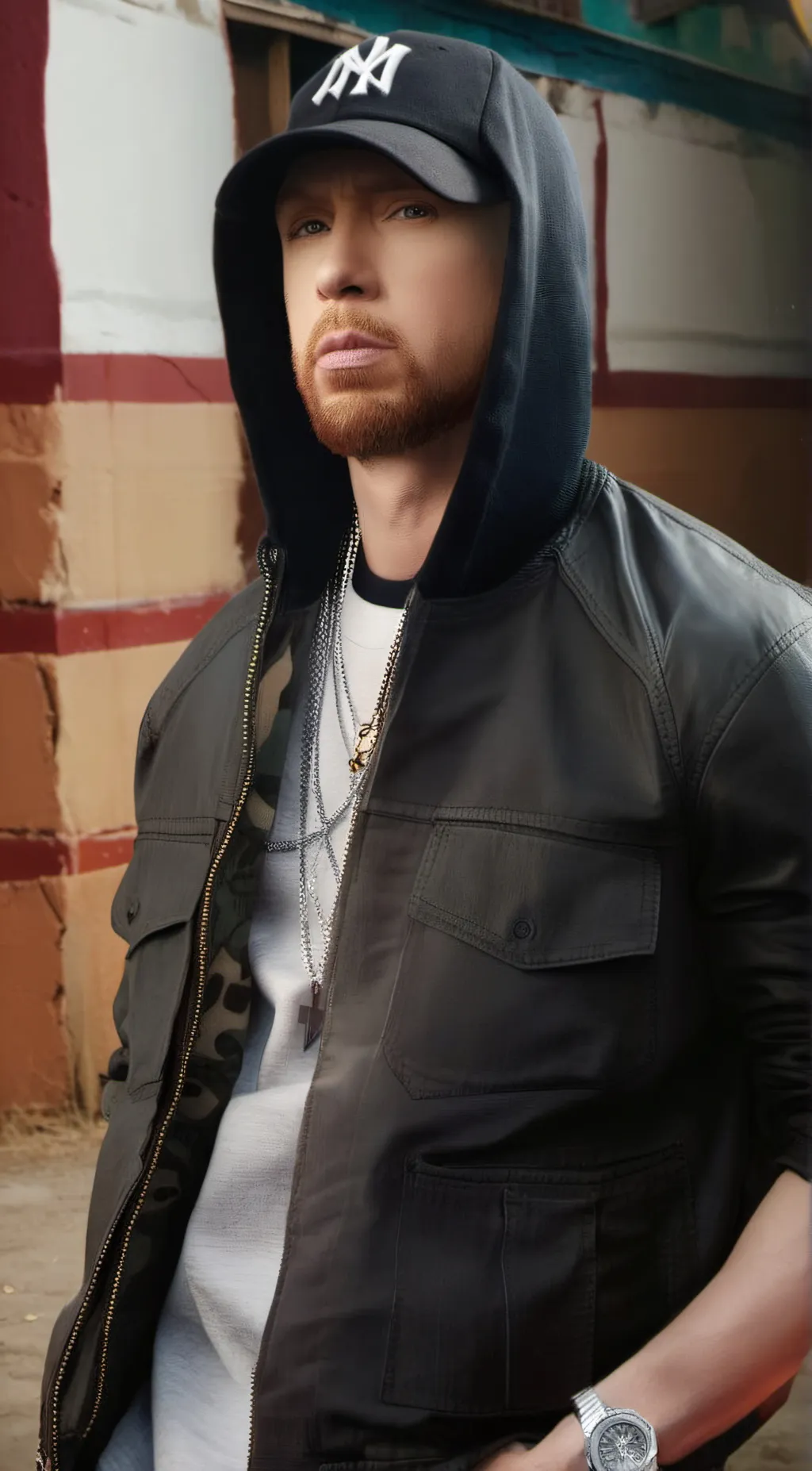 ai character: Eminem background