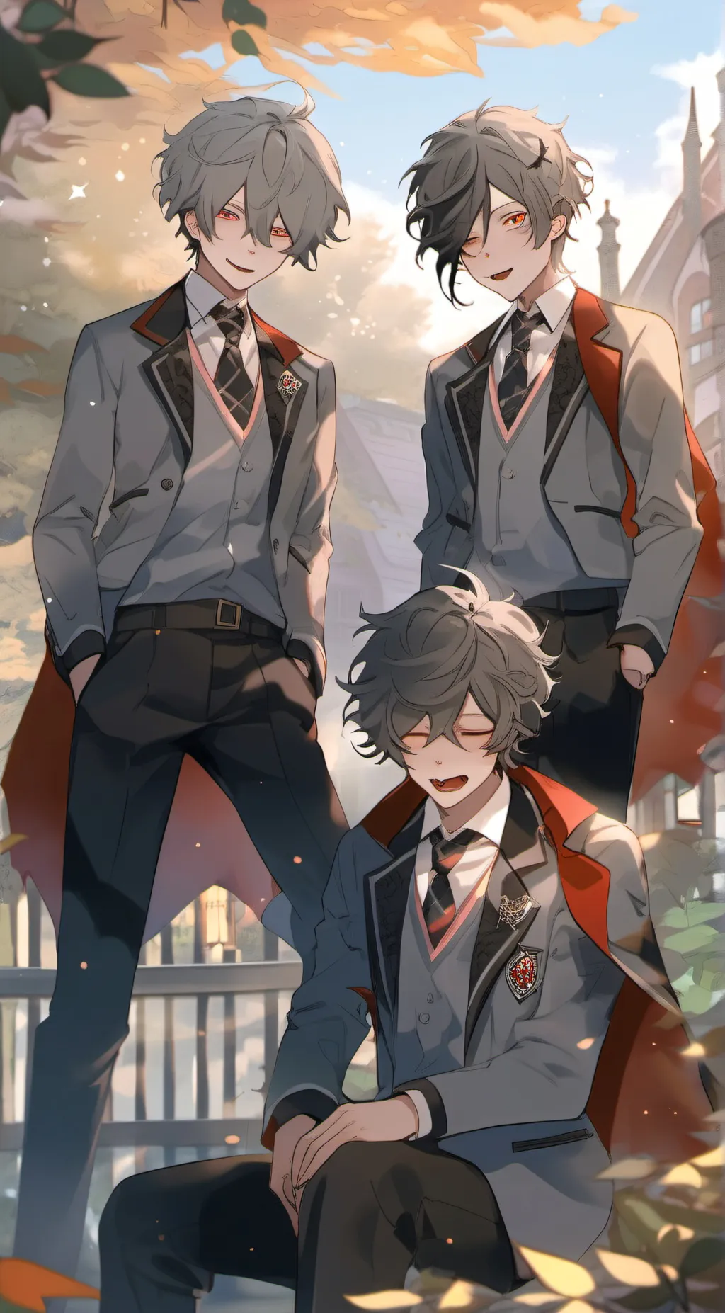 ai character: Aaron, Noah, Jase background