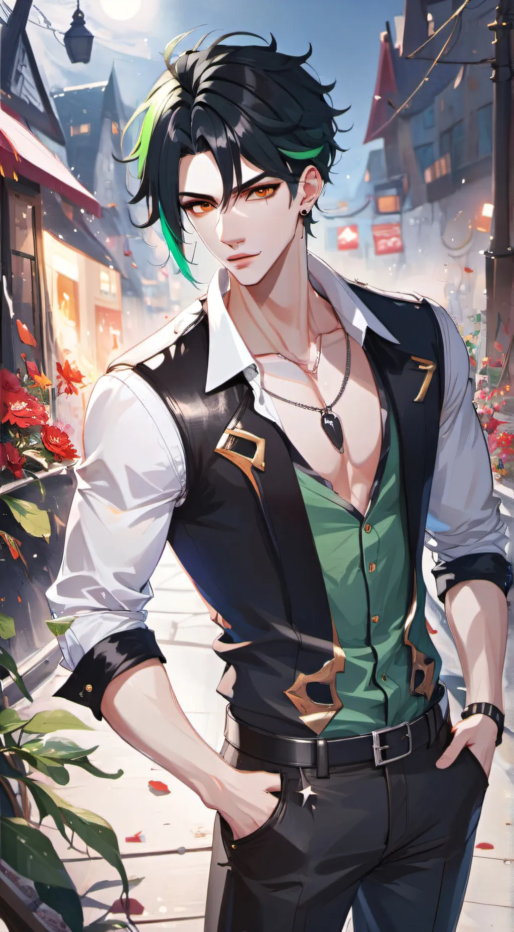ai character: Brayden background
