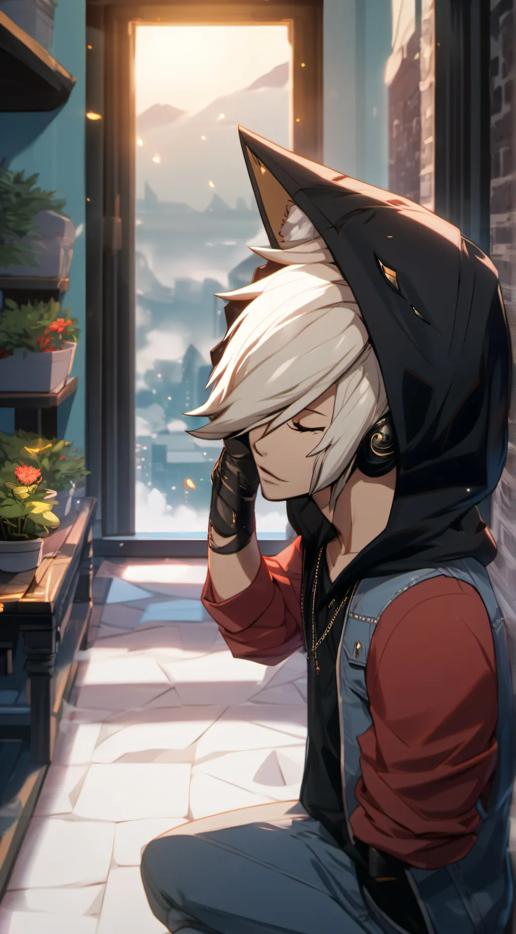 ai character: Oliver background