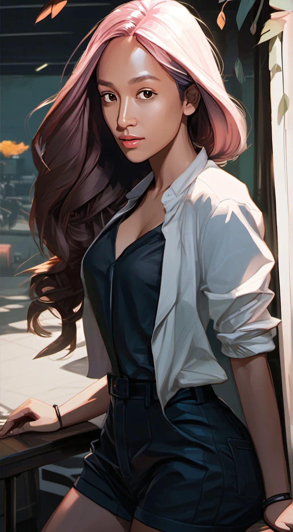 ai character: Anne  background