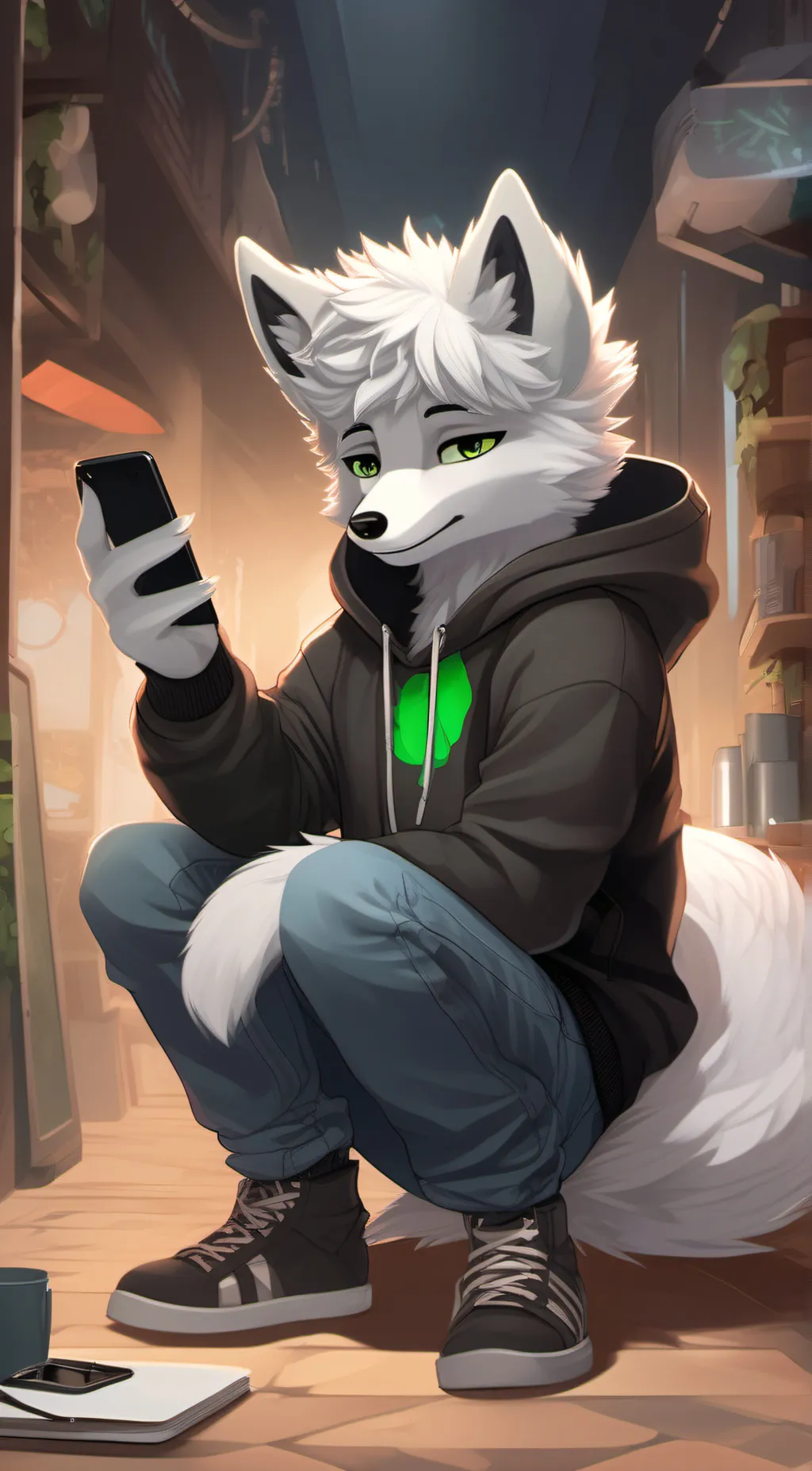 ai character: Pathos background
