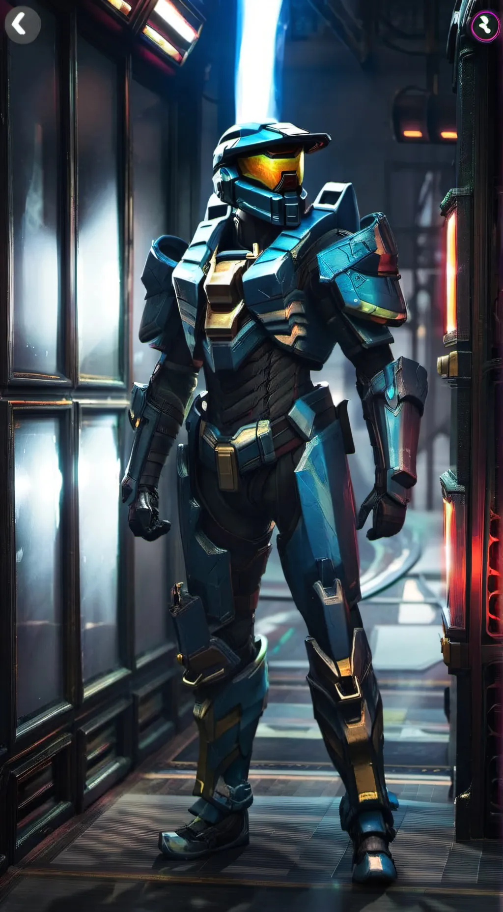 ai character: Jaz background