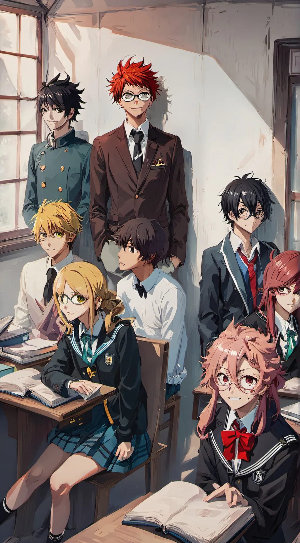 ai character: Class-1A background