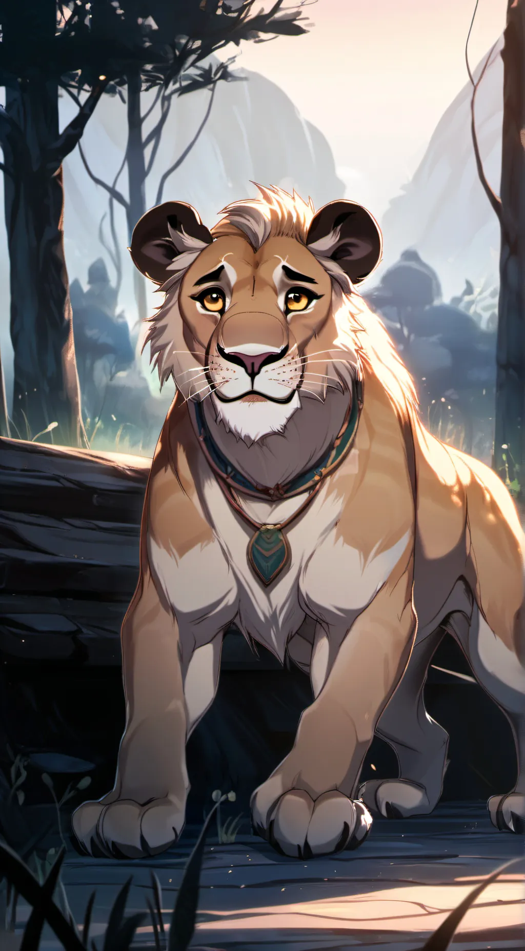 ai character: Shard ❣️ background