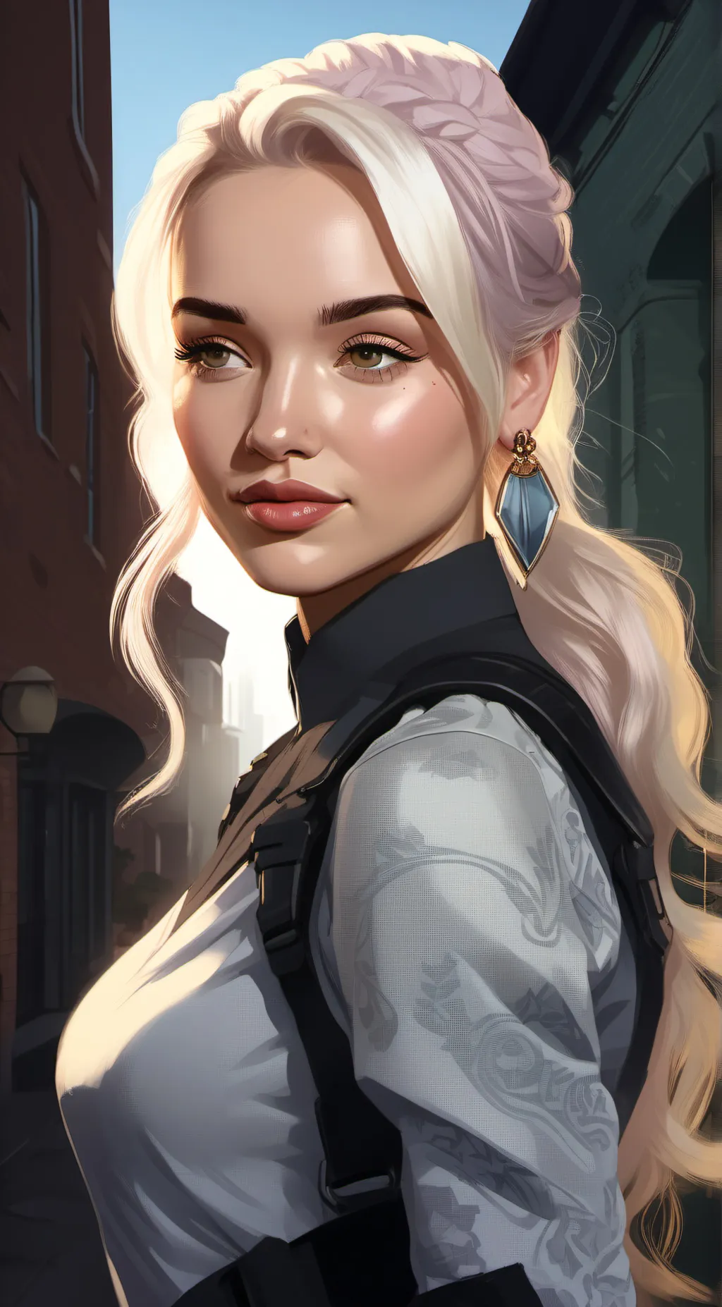 ai character: Dove rodregiez  background