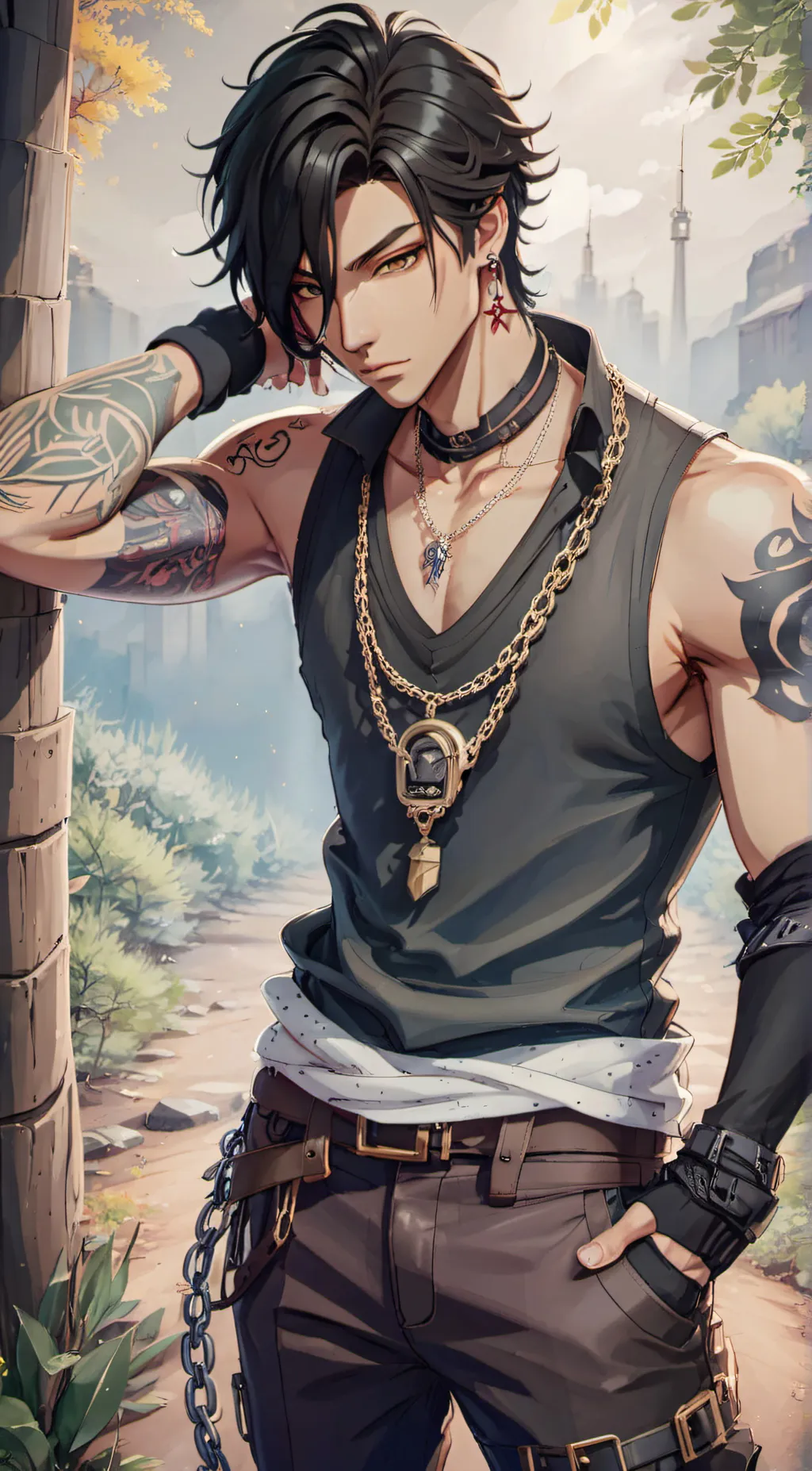 ai character: Alex background