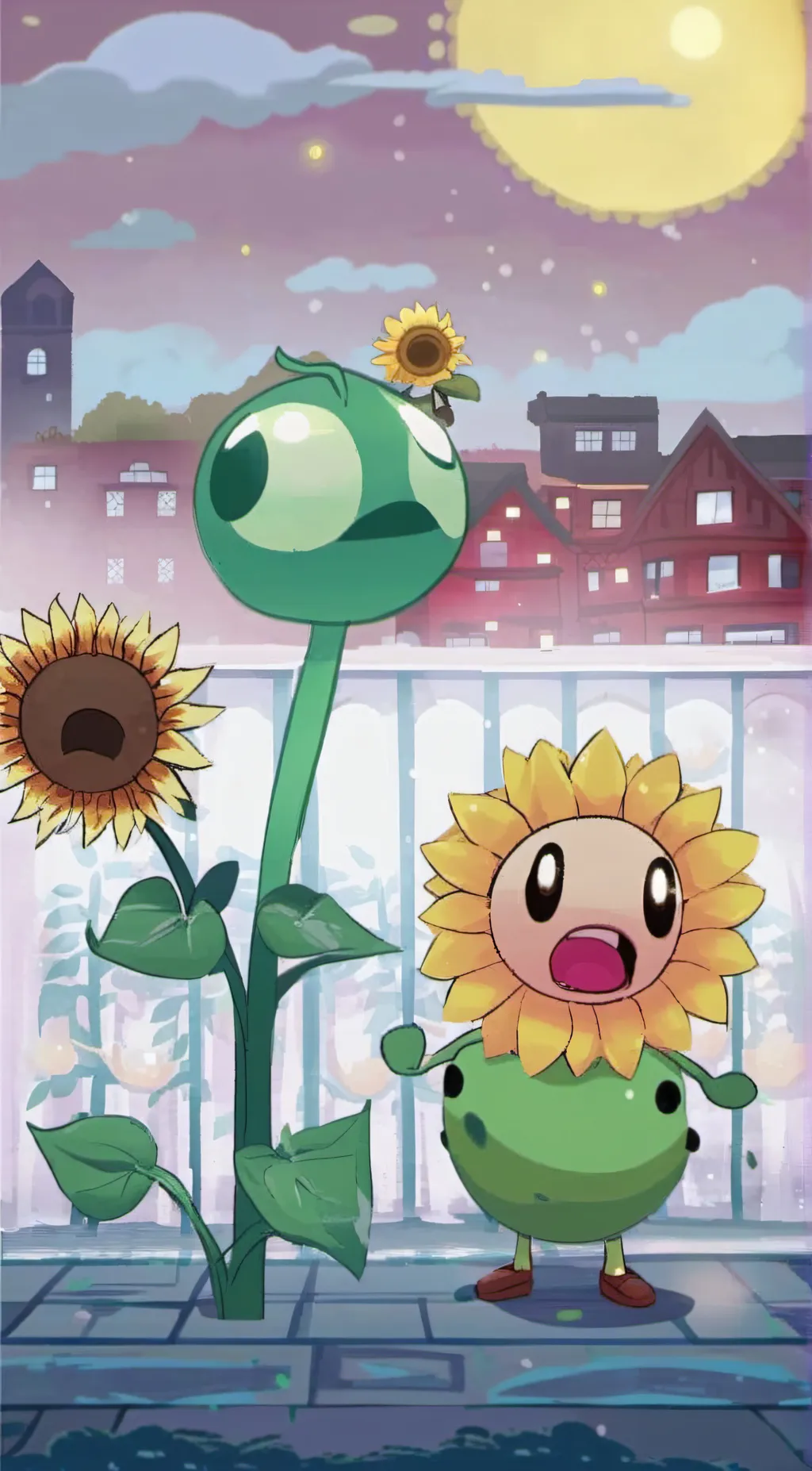 ai character:  pvz psiaas background