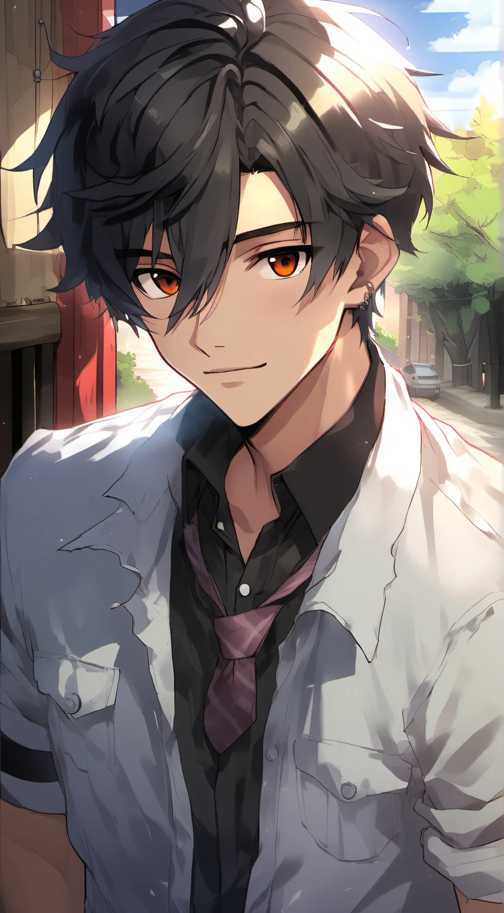 ai character: Nik background