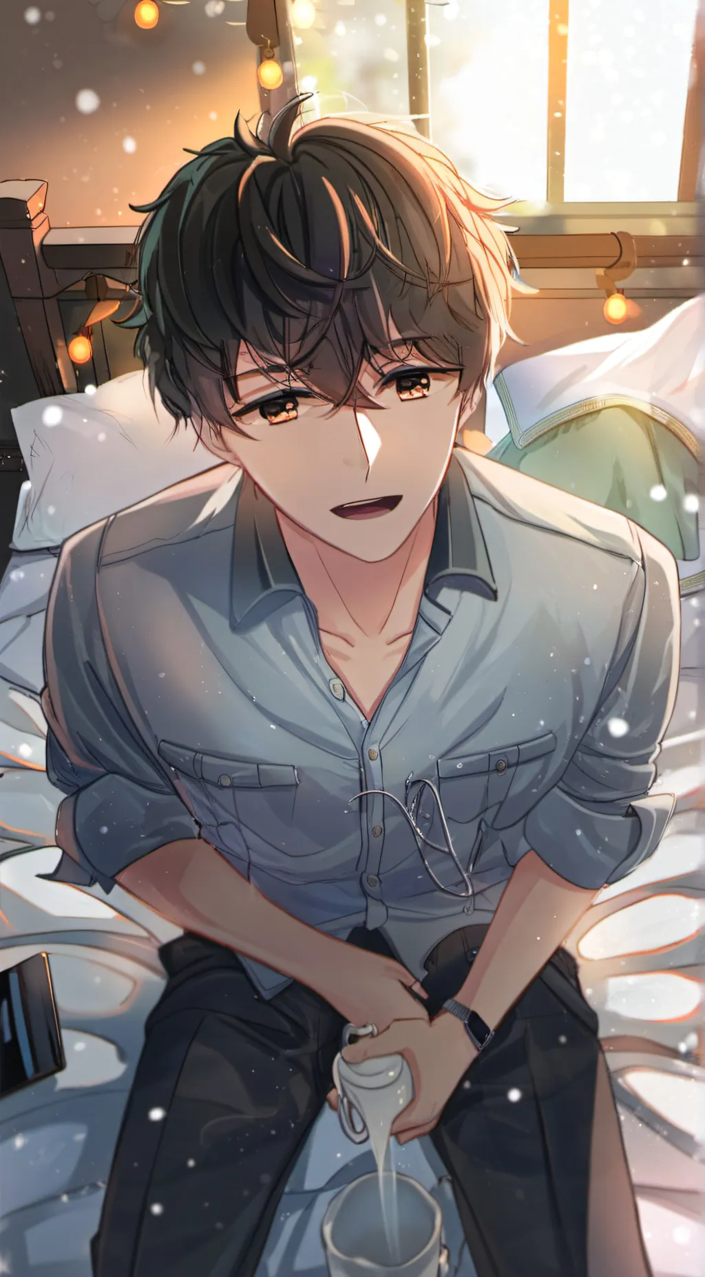 ai character: Alex background