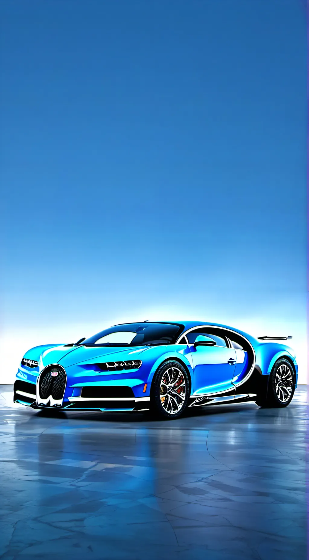 ai character: Bugatti Chiron background