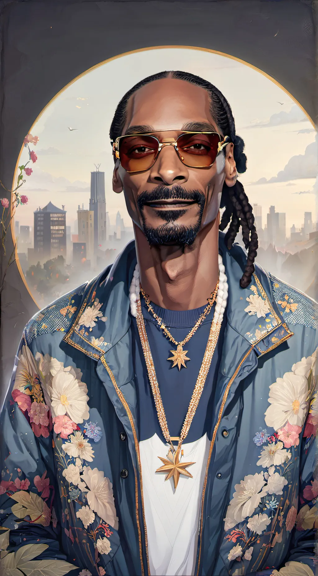 ai character: Snoop Dogg background