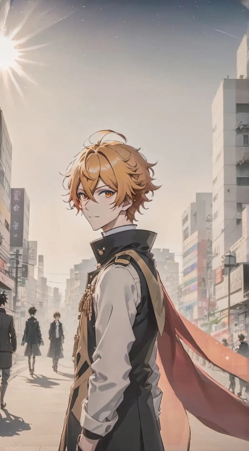 ai character: Bakugo background