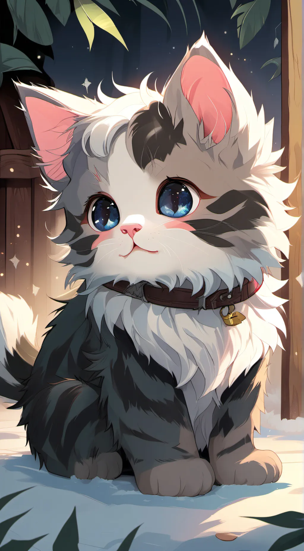 ai character: Theo background