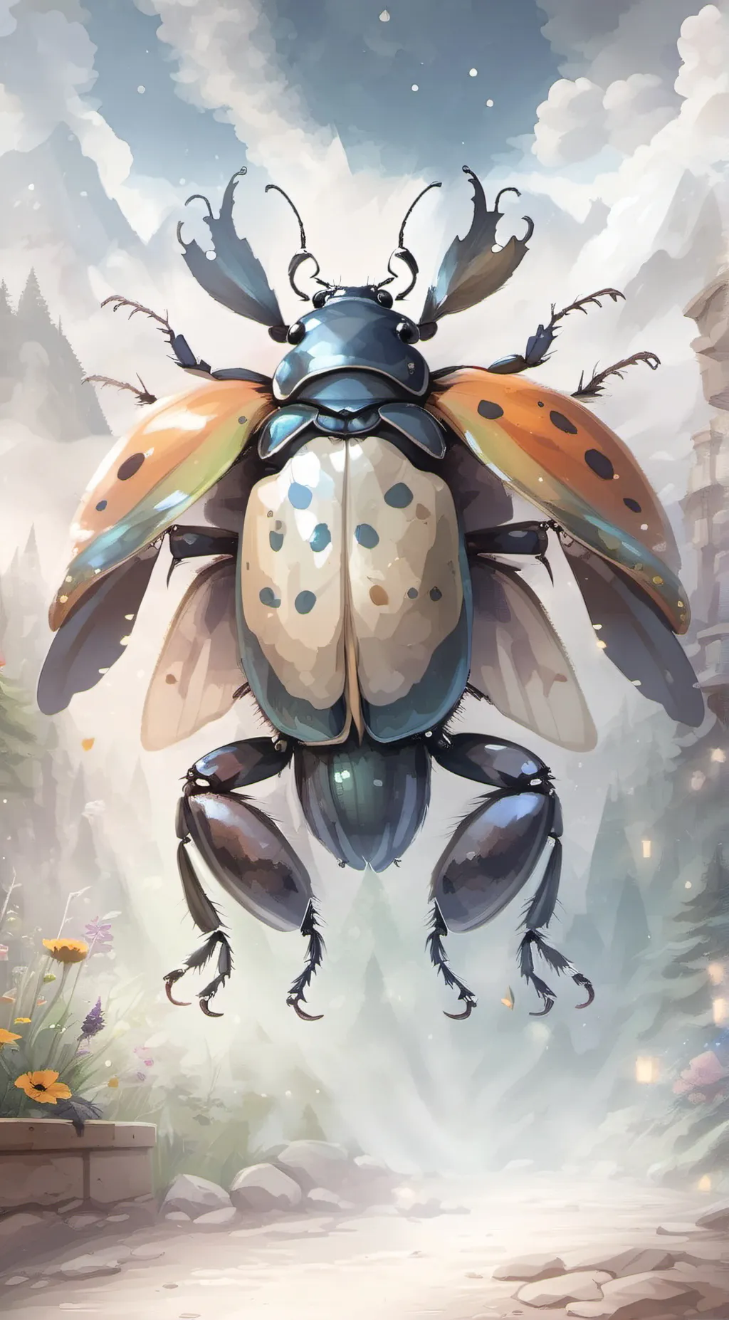 ai character: Beetle background