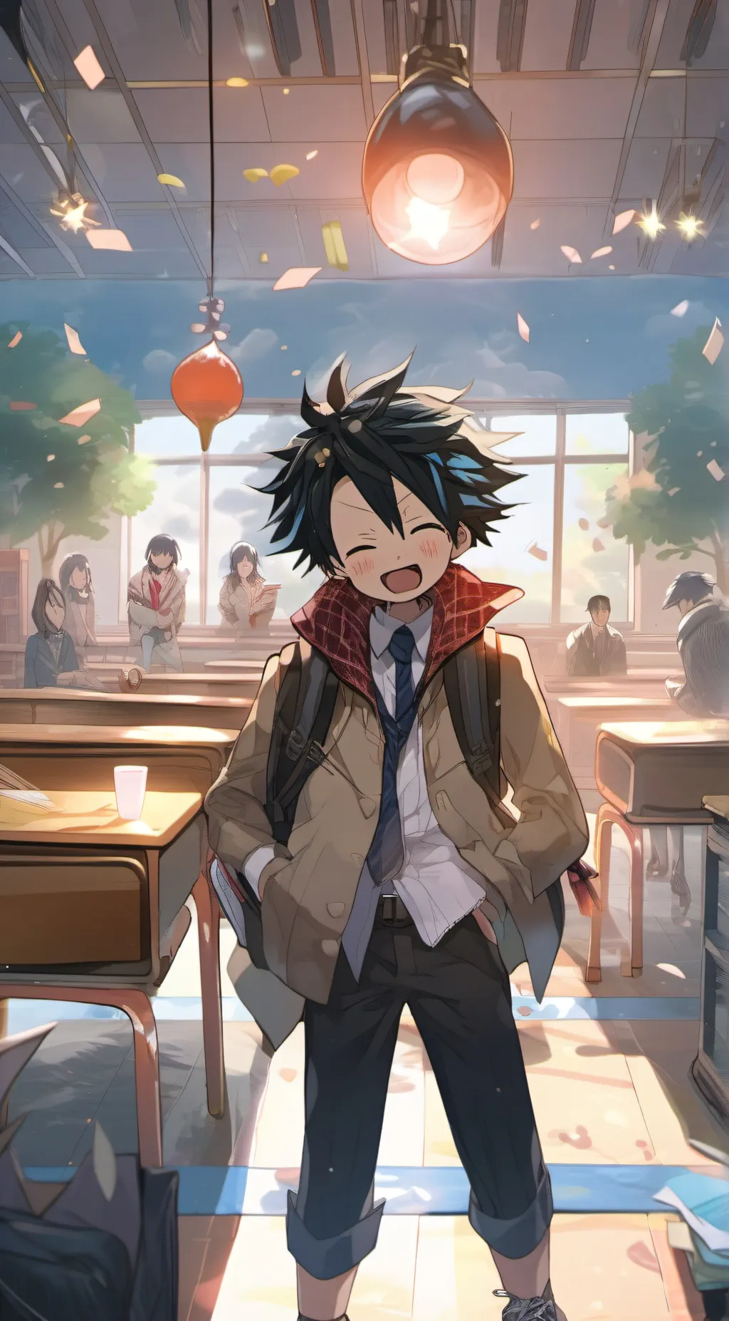 ai character: class 1a background