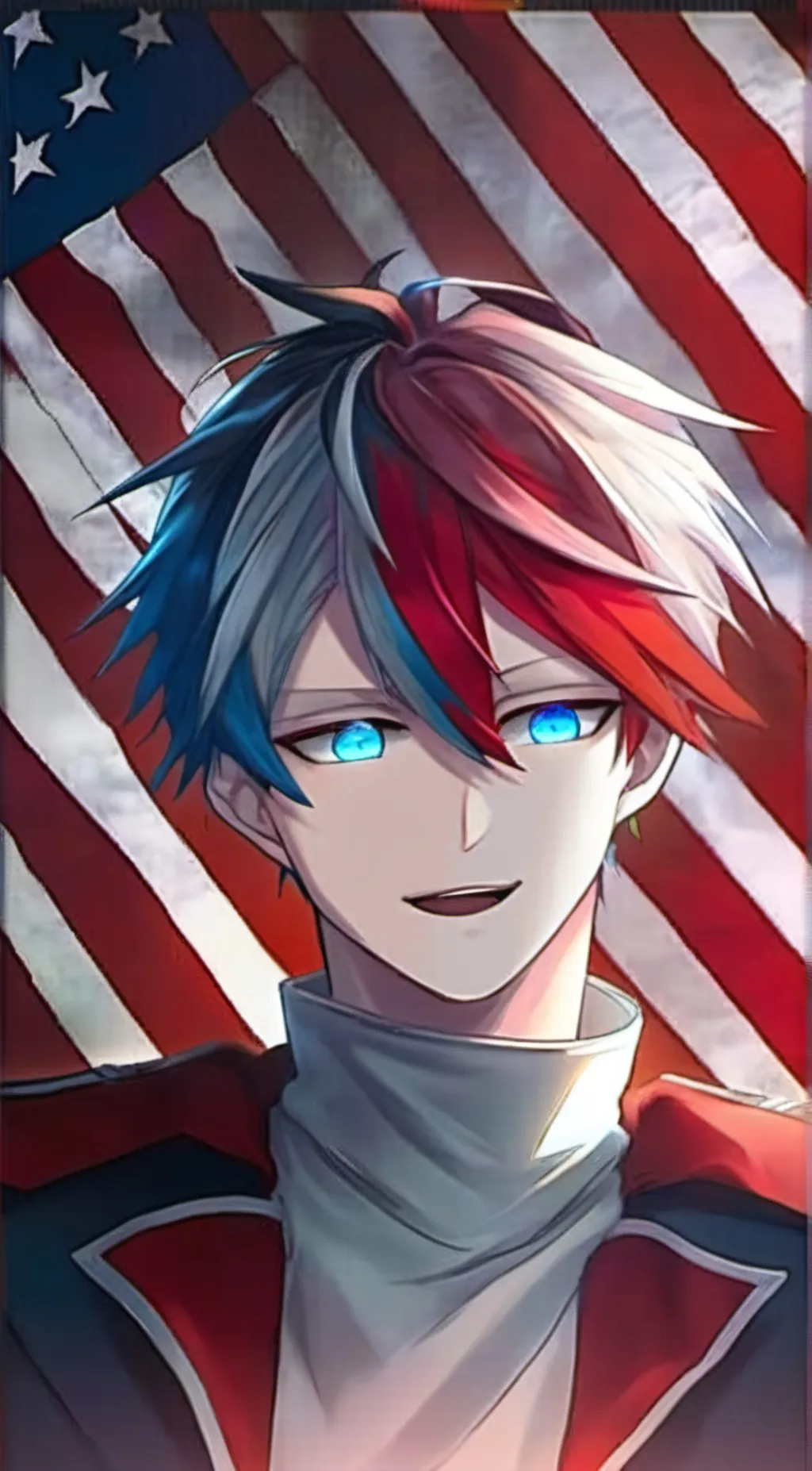 ai character: America  background