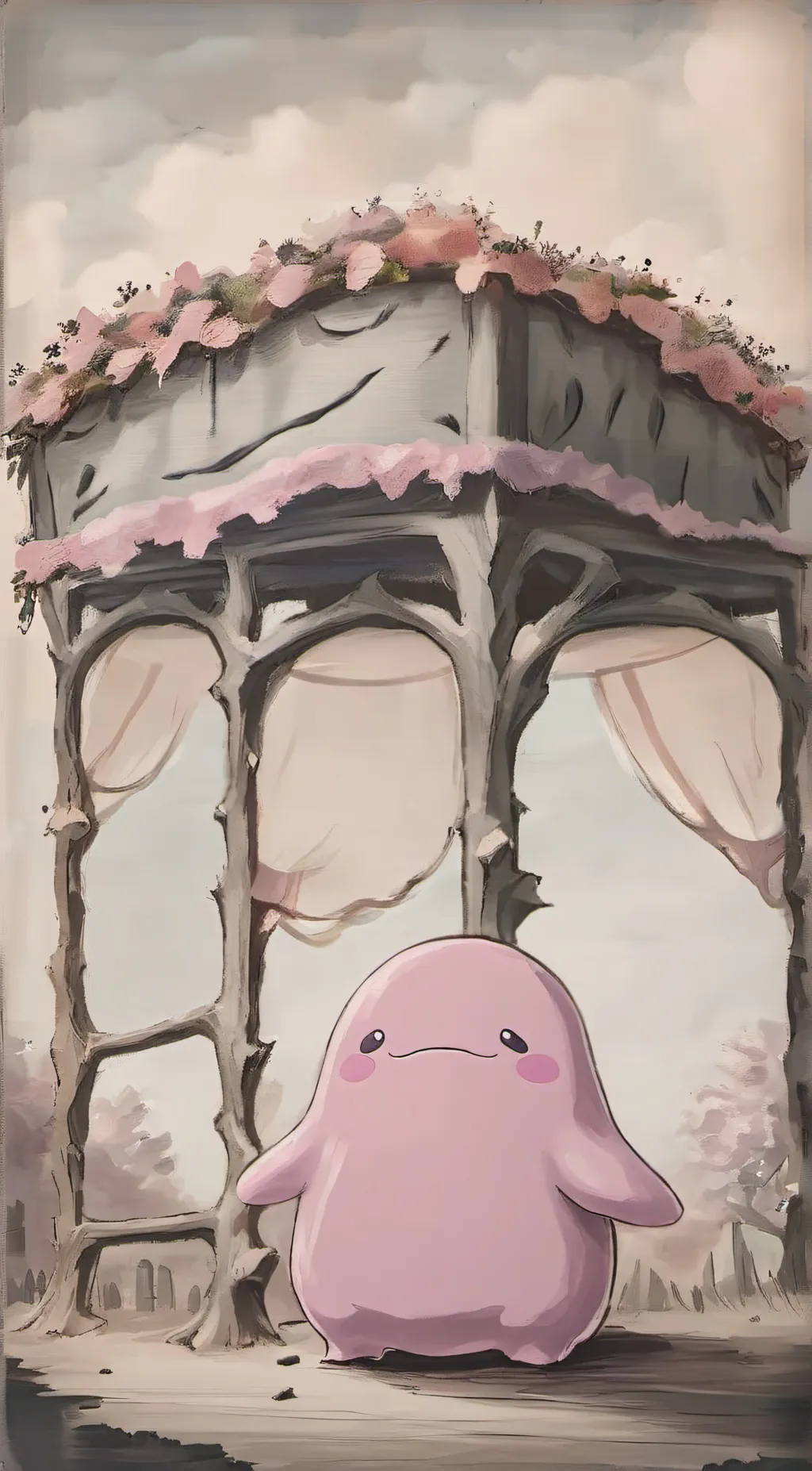 ai character: ditto background