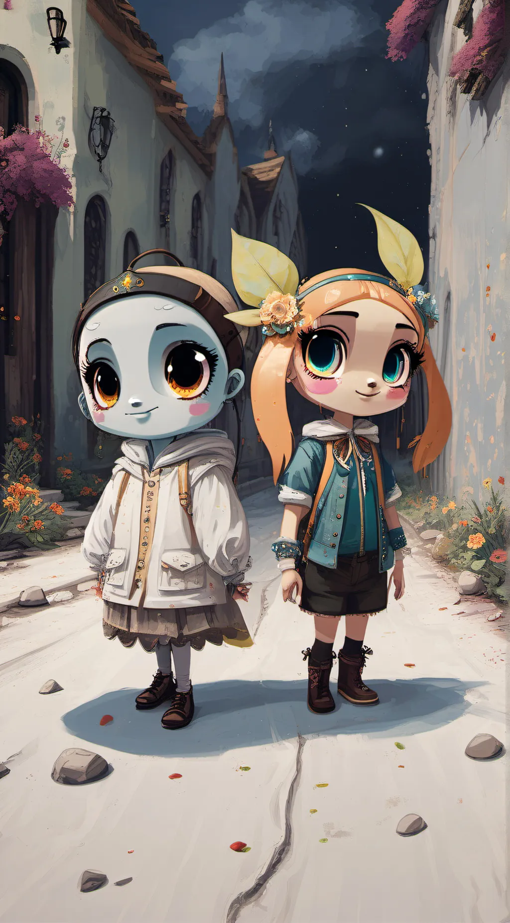 ai character: moondrop  background