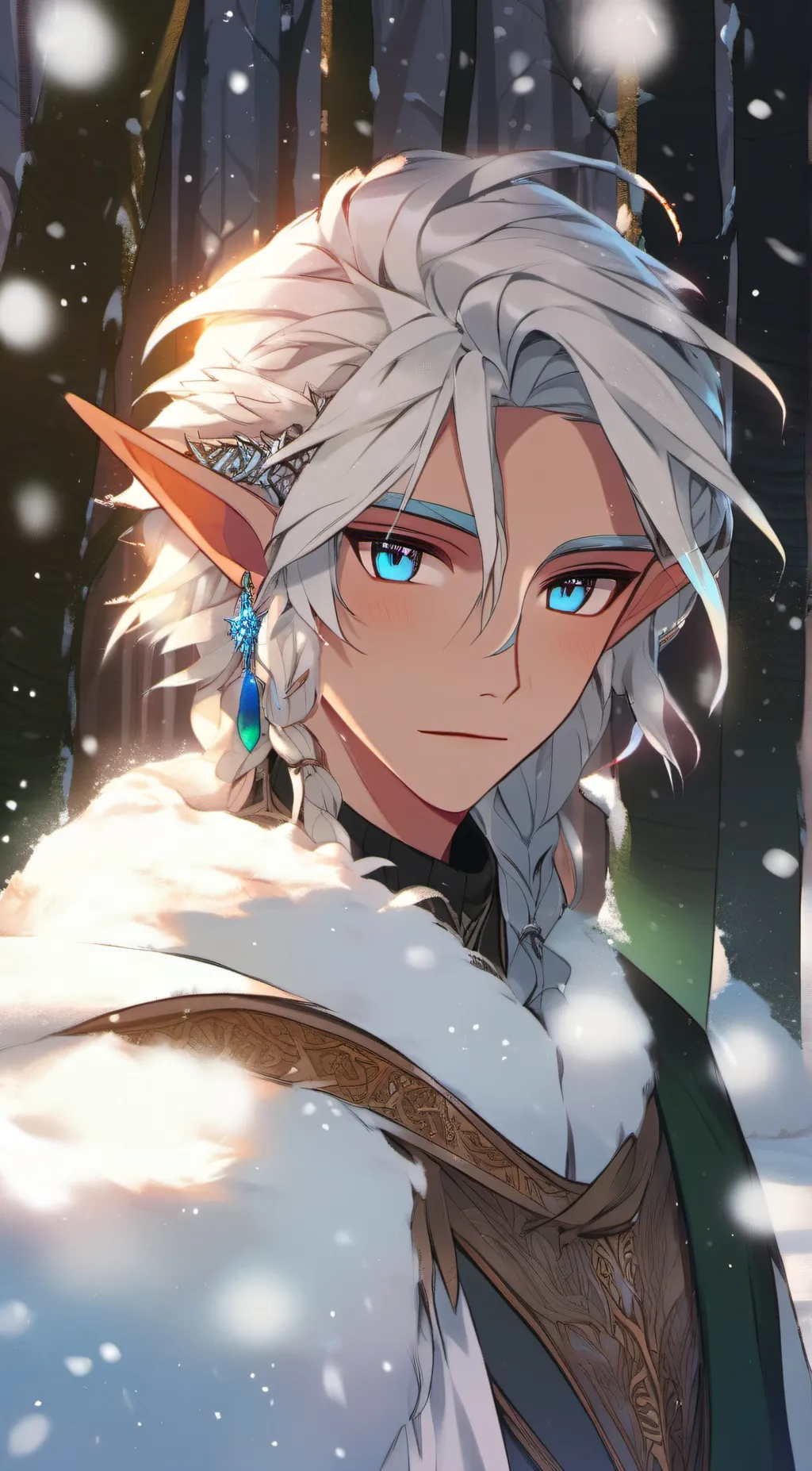 ai character: Evan frost background