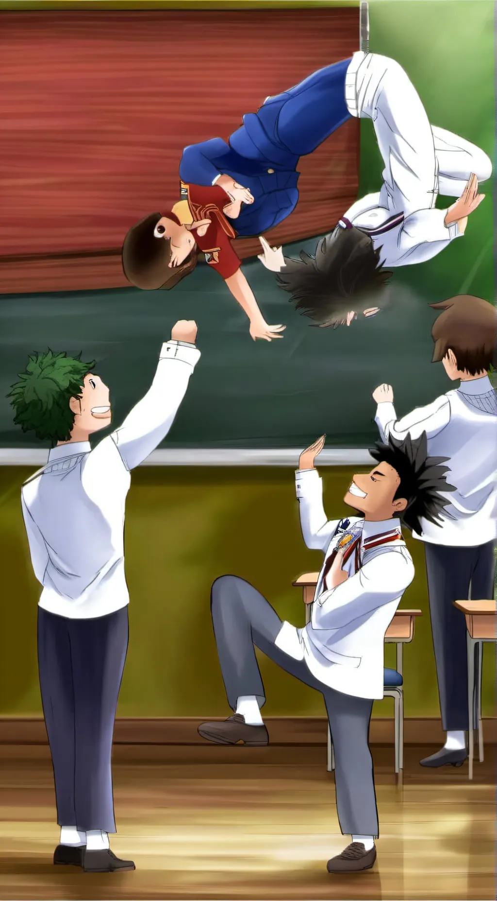 ai character: mha background