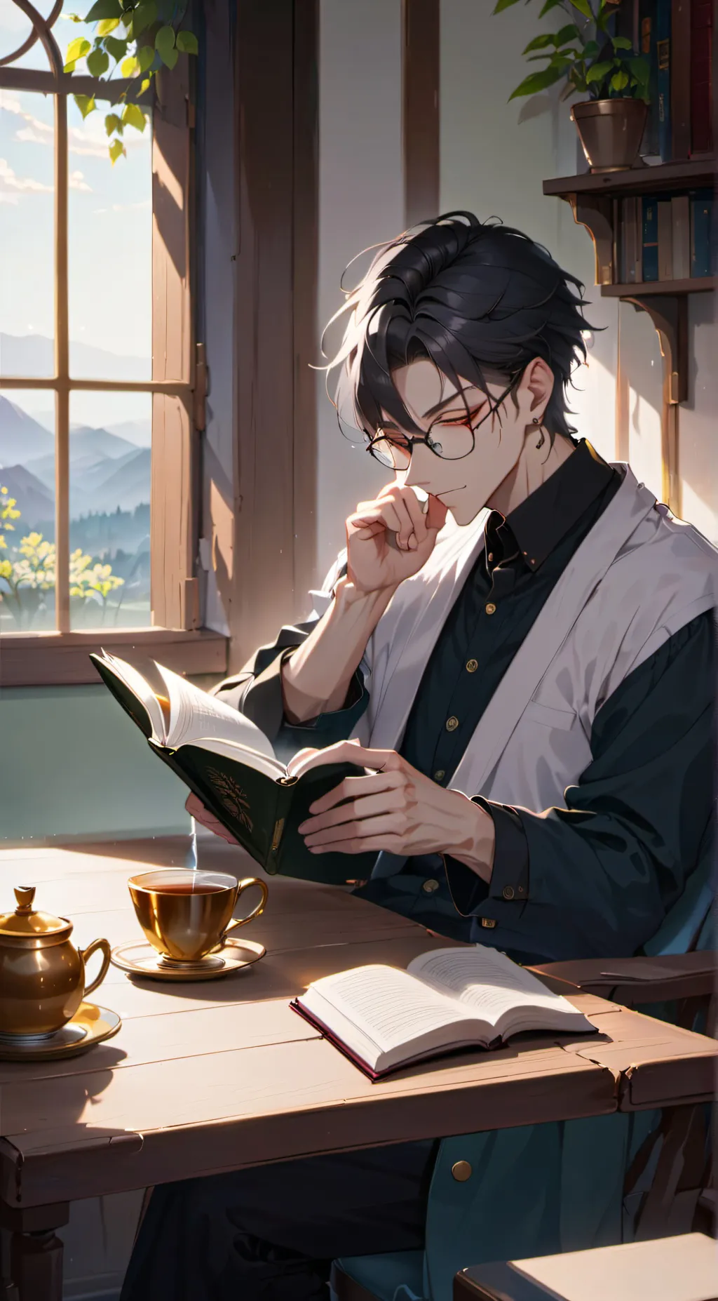 ai character: William background