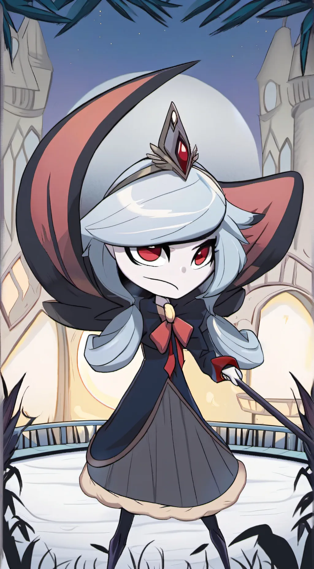 ai character: Hazbin hotel background