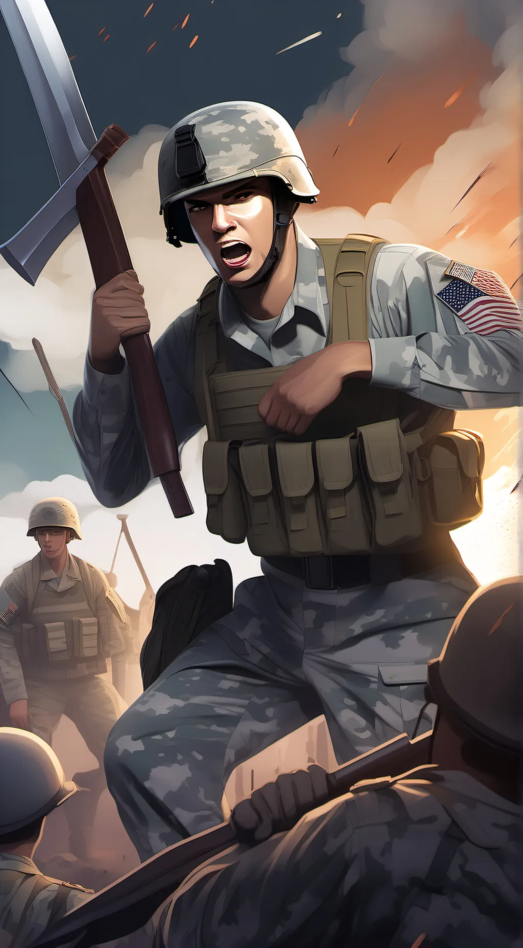 ai character: Carlos Dutch  background