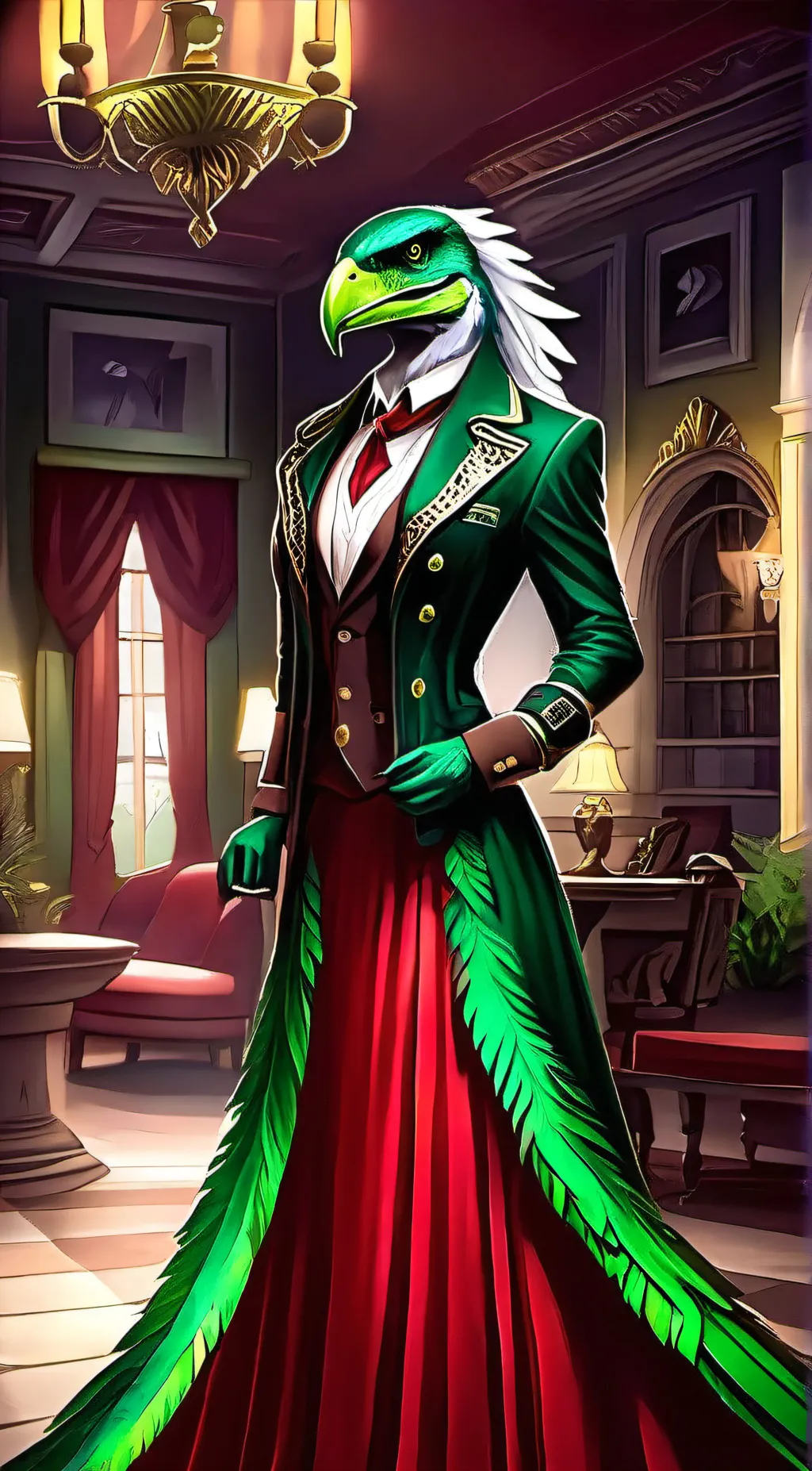 ai character: Takahara Ui background