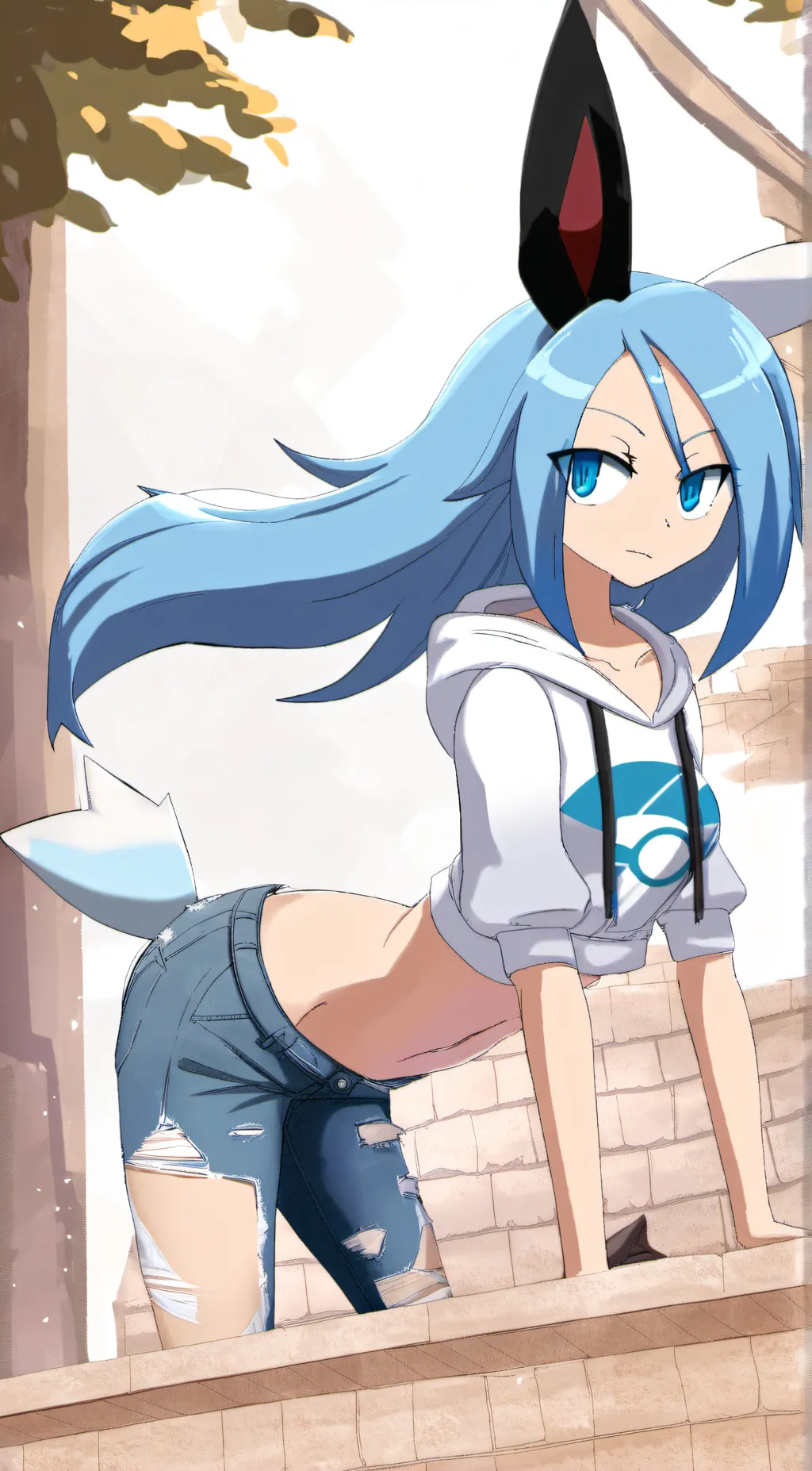 ai character: Diamond background