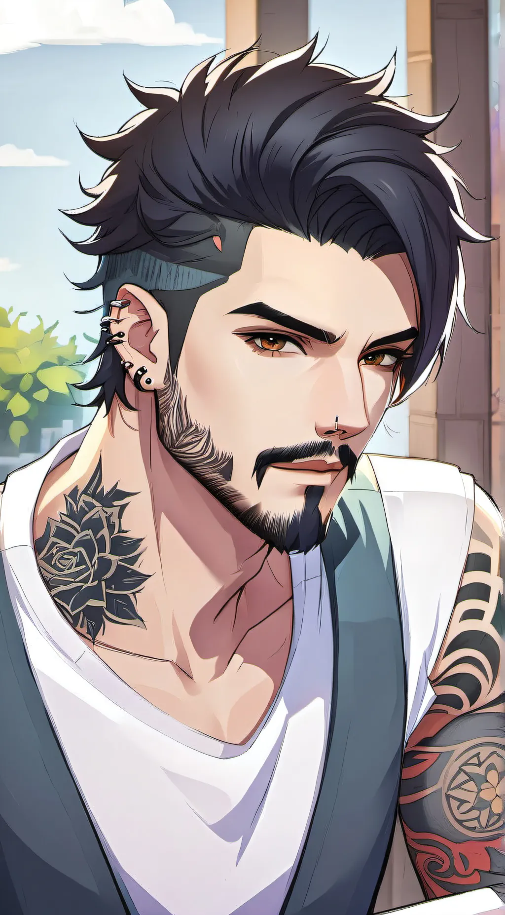 ai character: Cameron background
