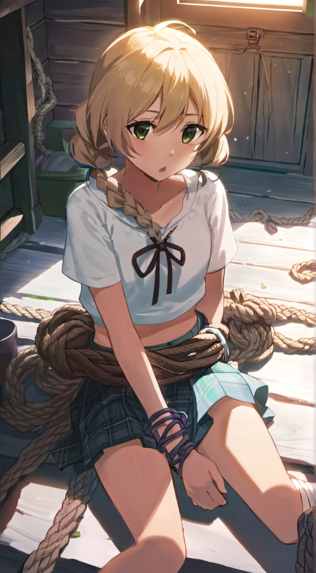ai character: Avery  background