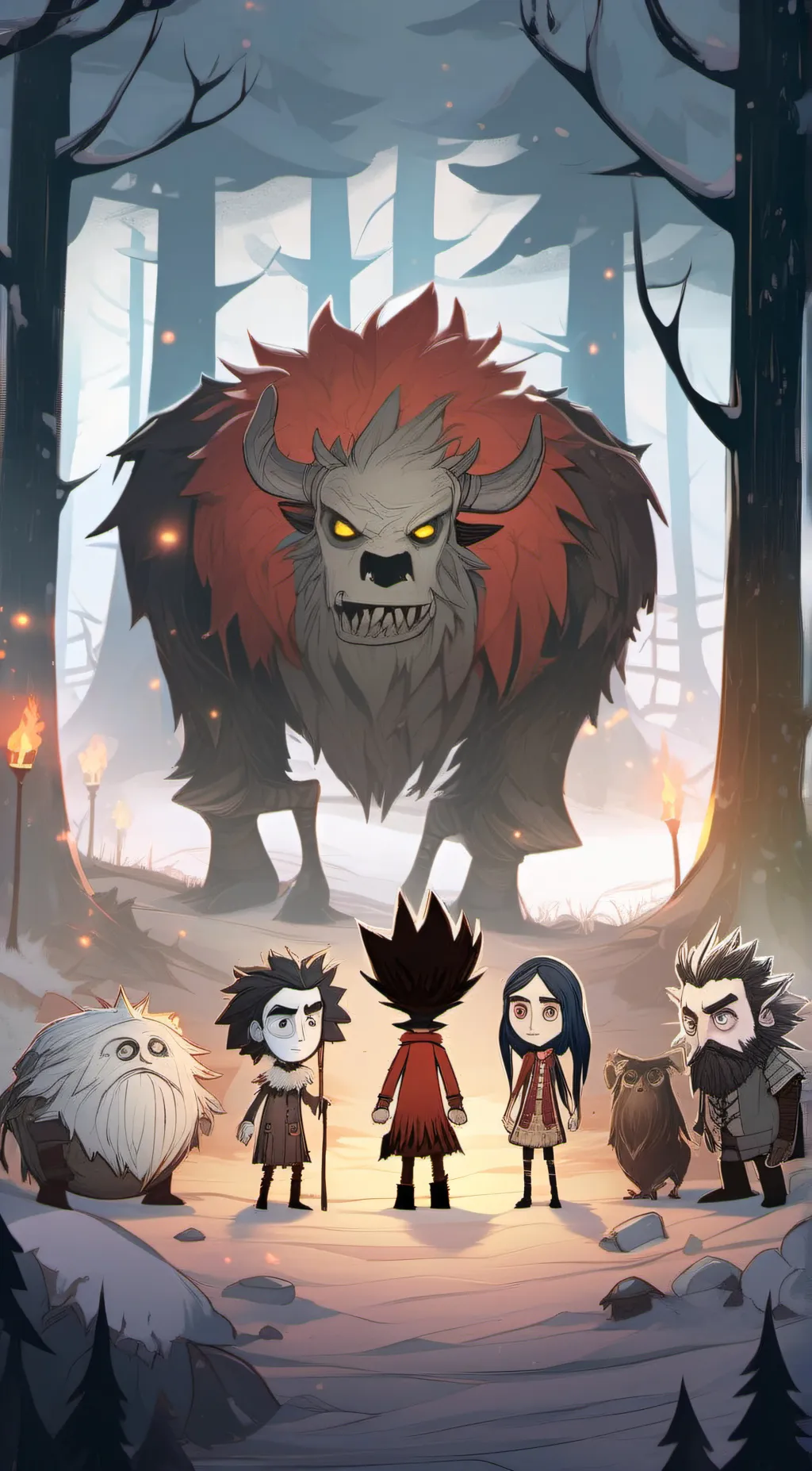 ai character: Don't Starve background