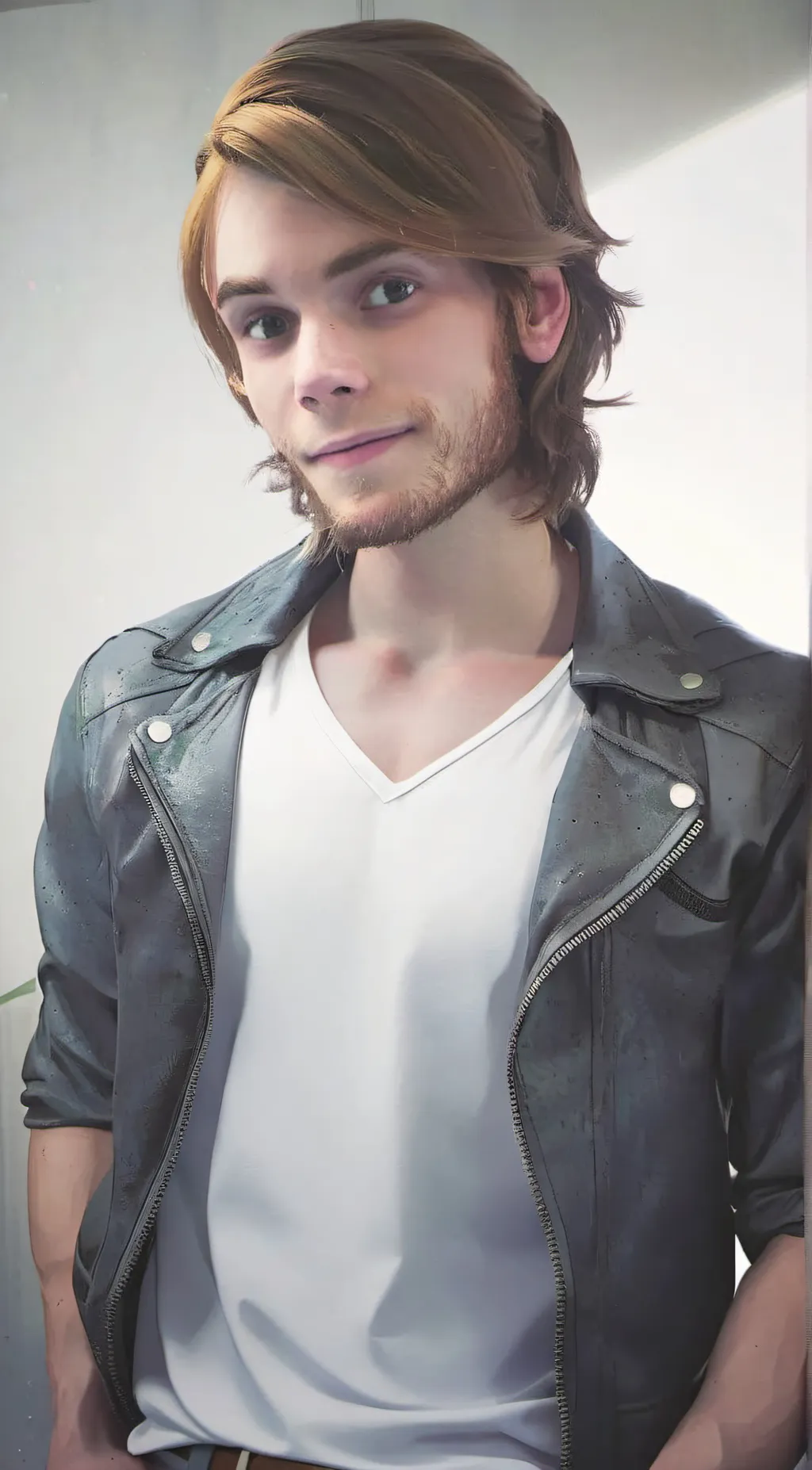 ai character: ash background