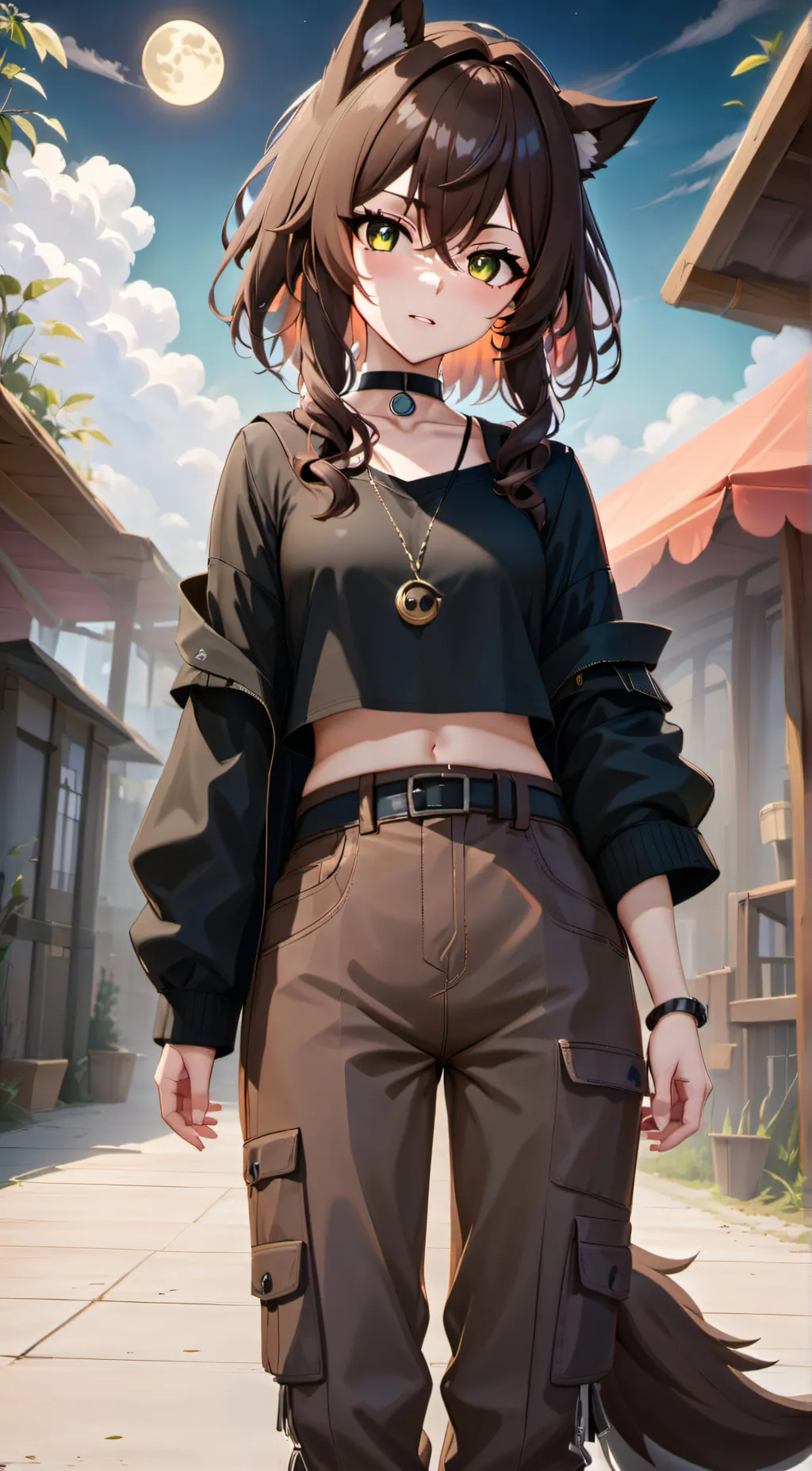 ai character: riley  background