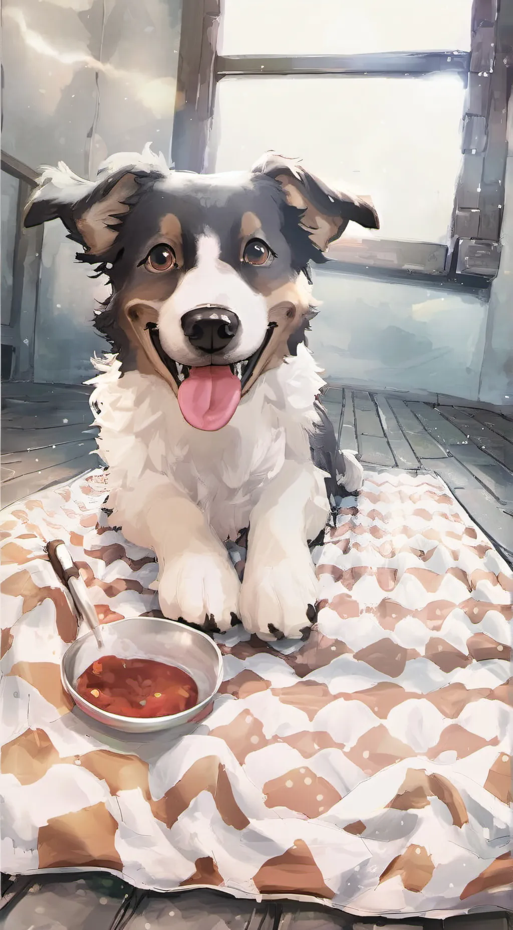 ai character: Mat background